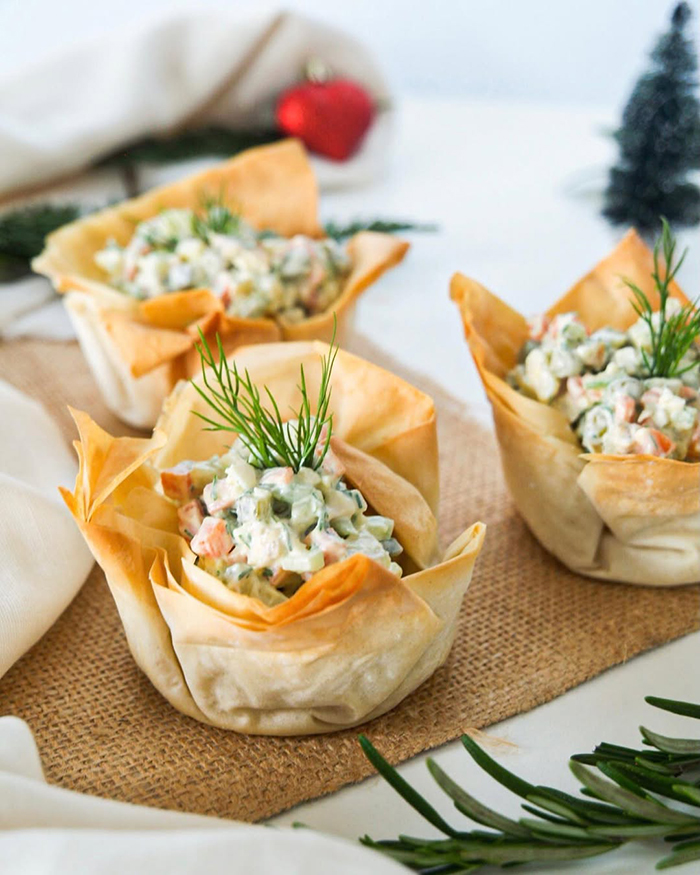 Món ăn kèm và salad của Moscow