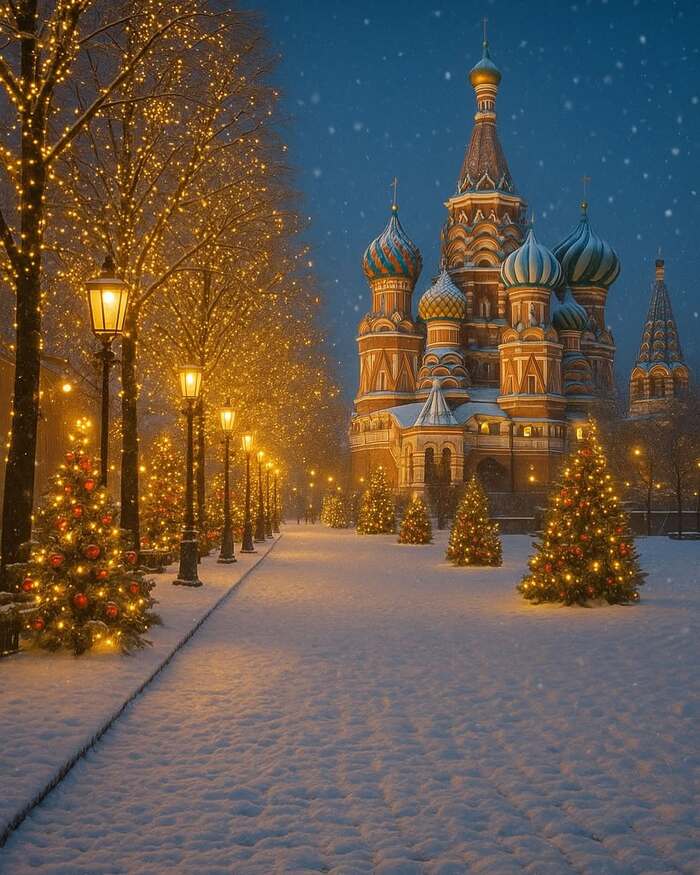 du lịch Nga mùa đông