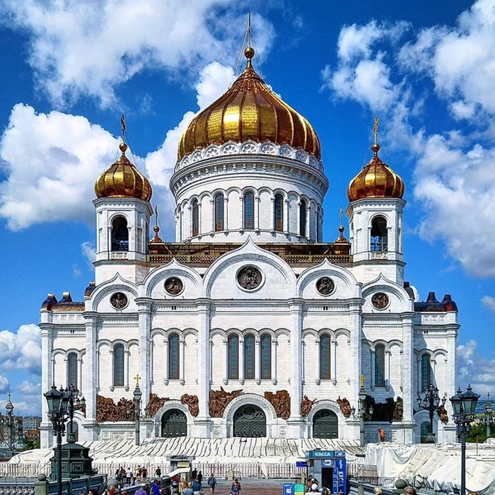 Chiêm ngưỡng cận cảnh vẻ đẹp kiến trúc nhà thờ Chúa Cứu thế tại Moscow. Nguồn: the_sake_of_travel