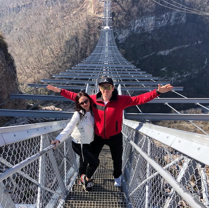 Cây cầu treo qua hẻm núi sâu - địa điểm trải nghiệm cho những ai ưa mạo hiểm tại SkyPark Sochi. Nguồn: svetikvolf