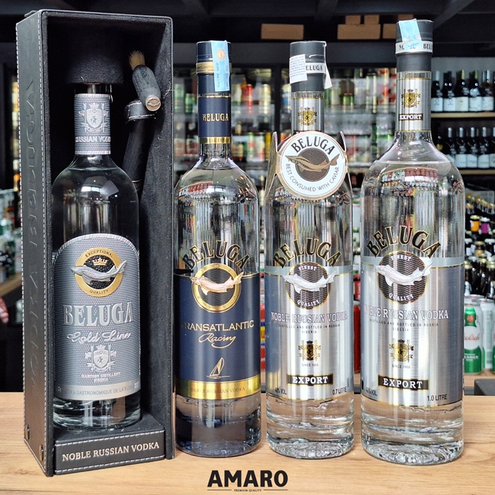 Khám phá dòng Vodka Nga Beluga - Biểu tượng của sự đẳng cấp. Nguồn: amaromacedonia