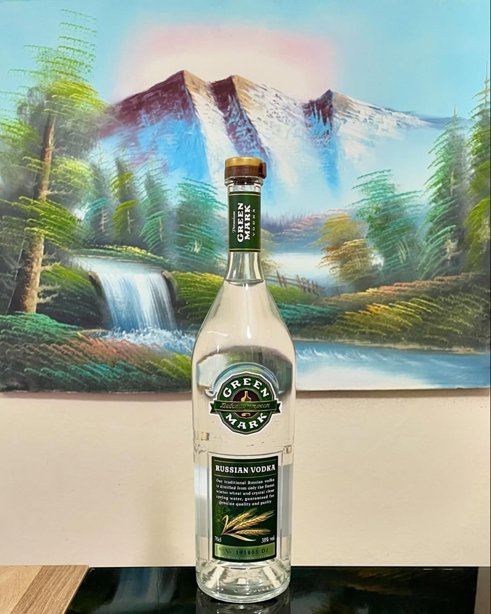 Green Mark mang đậm phong cách Vodka nước Nga thời kỳ Liên Xô. Nguồn: alcoholcollection_