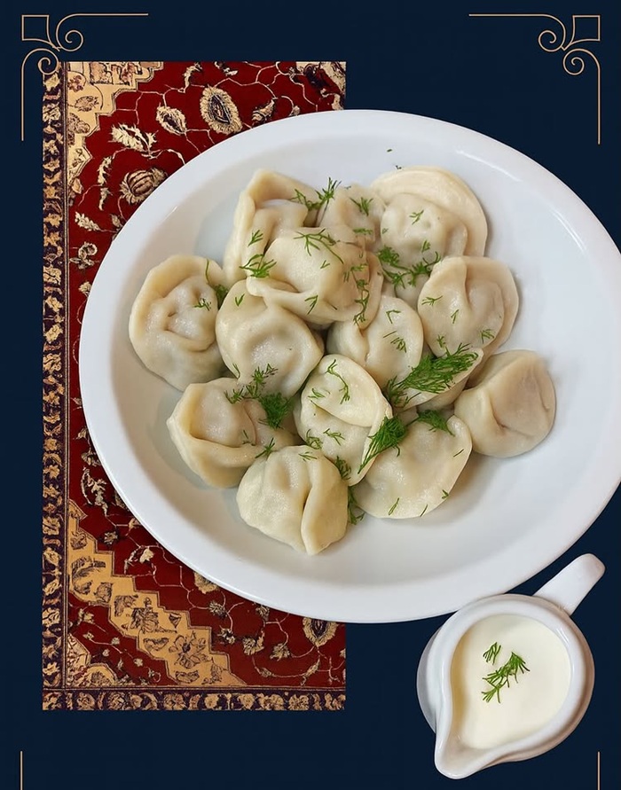 Thưởng thức món bánh Pelmeni truyền thống khi đi du lịch Vladivostok. Nguồn: pandoksabores