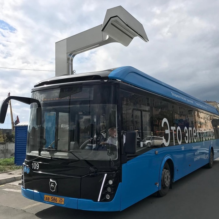Xe bus một trong những phương tiện di chuyển phổ biến tại Vladivostok. Nguồn: marina_cran_b
