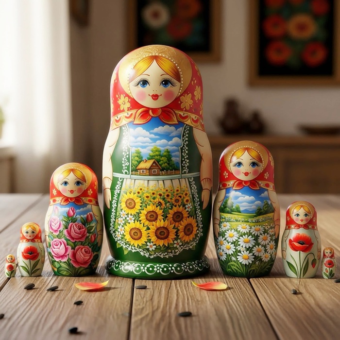 Tìm hiểu xuất xứ sản phẩm búp bê gỗ Matryoshka chuẩn. Nguồn: ets.russiatravel