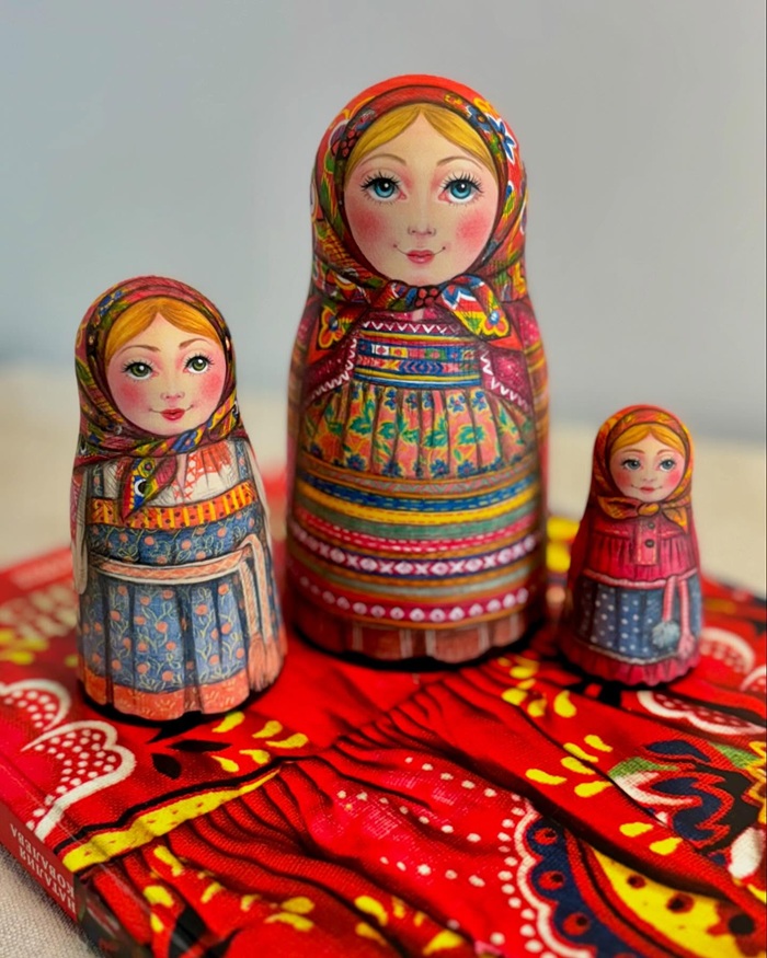 Dòng búp bê Nga Sergiev Posad mang phong cách truyền thống. Nguồn: matreshka_tanushka