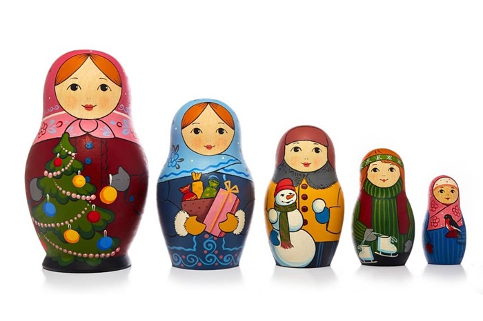 Khám phá phong cách búp bê Vyatskaya vùng Kirov Nga. Nguồn: vyatkamatryoshka