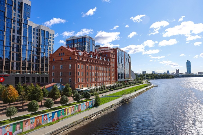 Ekaterinburg sở hữu những công trình kiến trúc vô cùng độc đáo. Nguồn: evgenia_foto_ekaterinburg